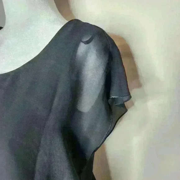 City Triangles women's black dress open back size small - Picture 3 of 7